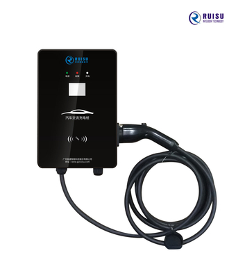 Caricabatterie AC EV 7kw livello 2 32A montaggio a parete esterno IP54 impermeabile