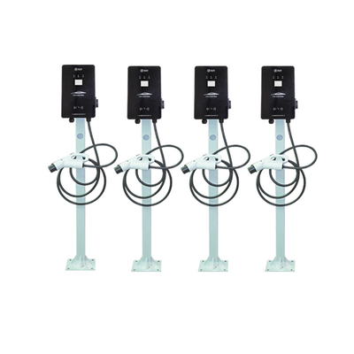 Caricabatterie AC EV monofase 10KW CCS1 Leva fissata al muro 2 per veicolo elettrico