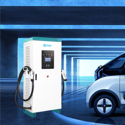 Caricatore di raffreddamento naturale 60kw EV, punto di ricarica per auto all'aperto CCS1 CCS2