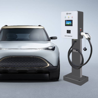 Caricabatterie EV commerciale da 40kw con touch screen a colori da 4,3&quot; Lunghezza cavo 5m