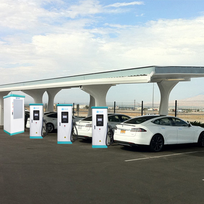 Punti di ricarica pubblici da 480 kW per auto elettriche da esterno IP54 impermeabili