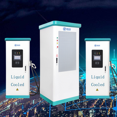 Stazioni di ricarica EV montate a pavimento 720KW 1 Spine Raffreddamento a liquido intelligente
