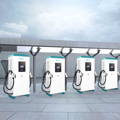 Caricatore astuto fissato al pavimento dell'automobile di EV, OEM di carico veloce della stazione 60KW di EV