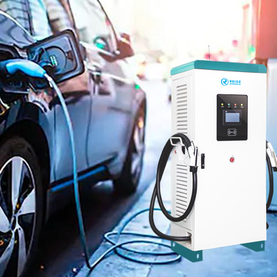 CCS 2 caricatori pubblici dell'automobile, 120KW OCPP digiunano l'annuncio pubblicitario del caricatore di EV