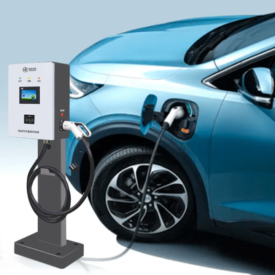 Rapid DC Fast 40kw EV Caricabatterie Montaggio a parete RFID trifase con doppio connettore OCPP