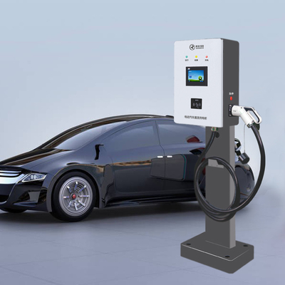 Rapid DC Fast 40kw EV Caricabatterie Montaggio a parete RFID trifase con doppio connettore OCPP